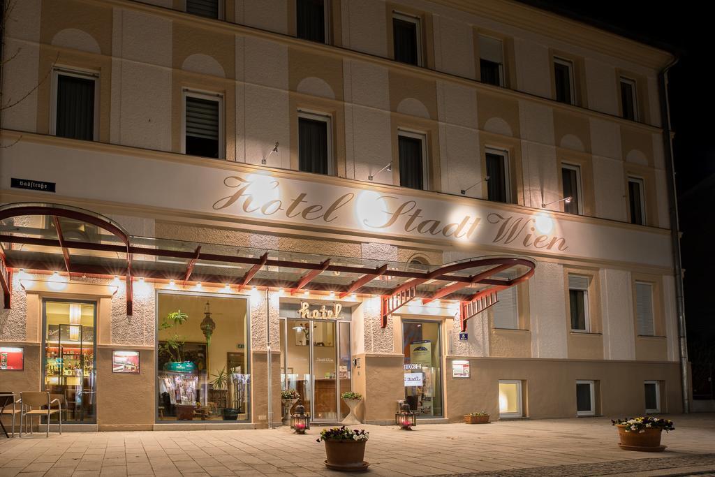Hotel Stadt Wien Бад-Шаллербах Экстерьер фото